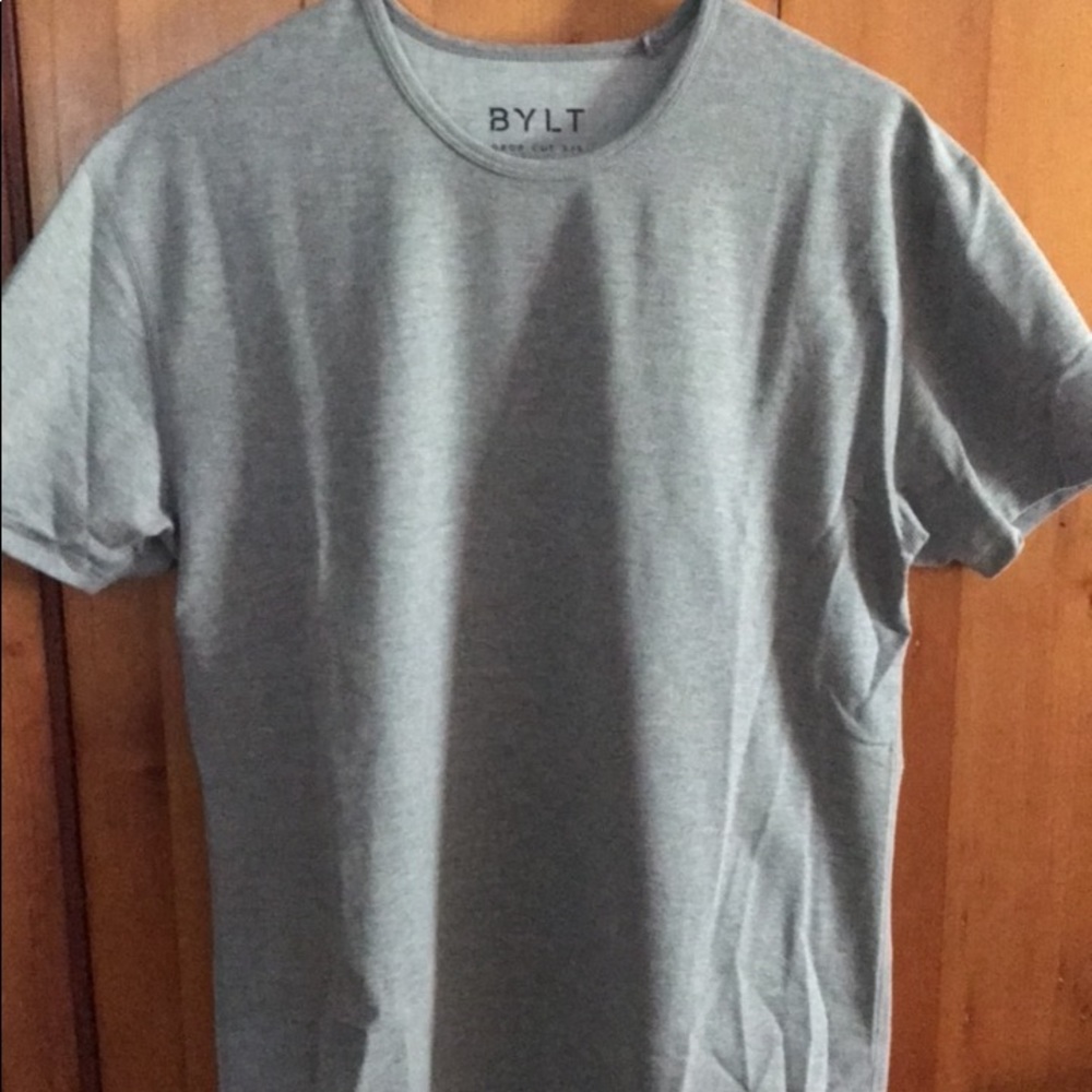 BYLT T-shirt drop cut (grey)